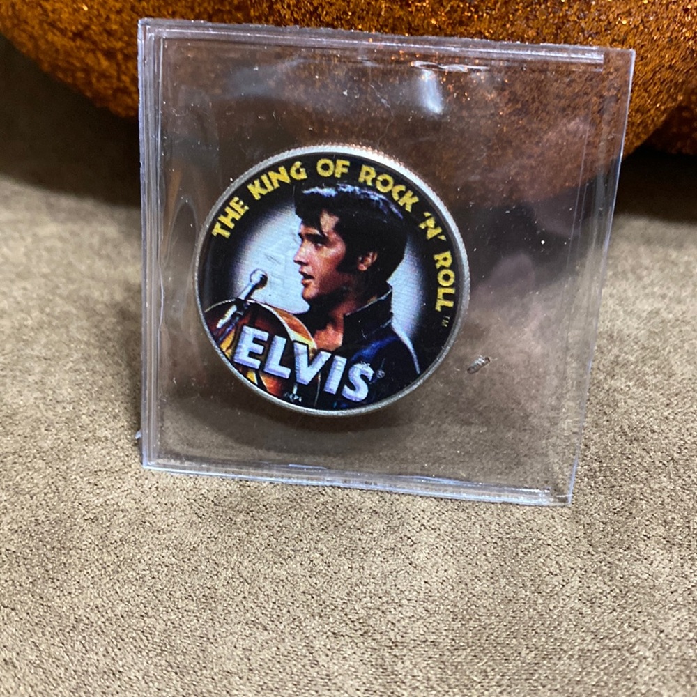 Elvis Presley Colorized Half Dollar